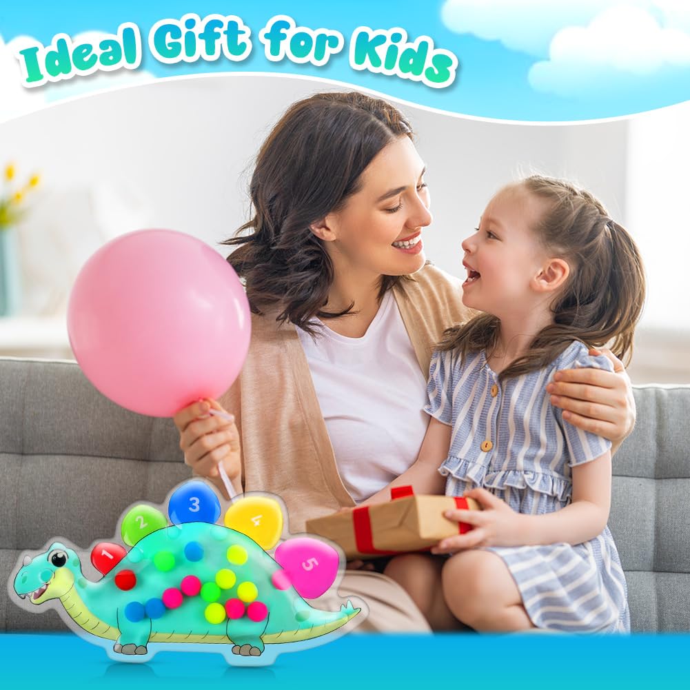 Ainiv Fidget Toys, Sensorik Spielzeug, Squeezable Farben Sortieren Spielzeug, GelgefüLlte Sensorisches, Squeeze Spielzeug Antistressspielzeug zum Quetschen und Kneten ADHS und Autismus Spielzeug - Image 2